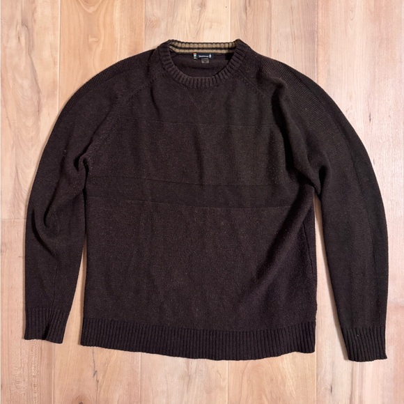 SmartWool Ripple Ridge Crew Sweater Size Medium - Picture 2 of 6